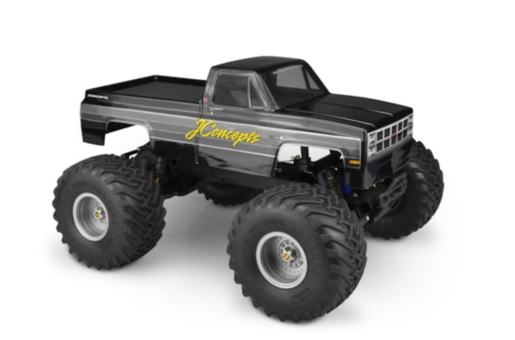 J Concepts 0381 1982 GMC K-2500 Clear Body for Stampede