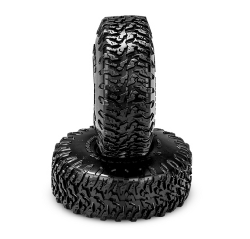 J Concepts 4053-02 Scorpios 1.0" Micro Crawler Tires 63mm OD Green 2 Pack