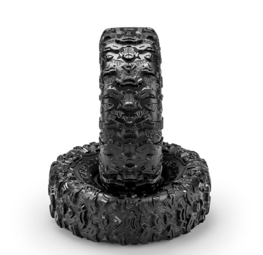 J Concepts 4060-02 Megalithic 1.9" Crawler Tires Green Compound (2 Pack)