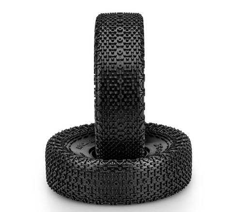 J Concepts 4072-02 2.2" All Terrain Green Compound Rock Crawler Tires with Foams (2 Pack)