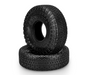 J Concepts 4072-02 2.2" All Terrain Green Compound Rock Crawler Tires with Foams (2 Pack)