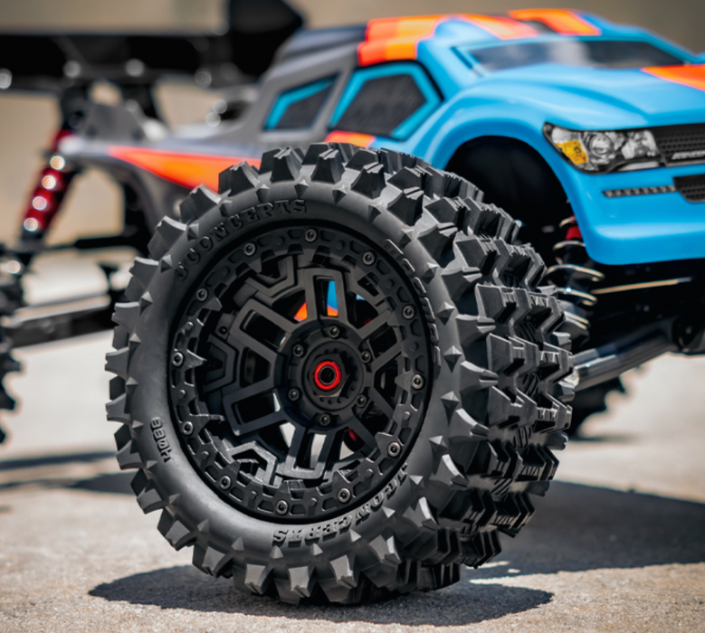 J Concepts 4088-39912 Magma Tires on Wheels Fits Traxxas Sledge / Kraton 6S (1 Pair)