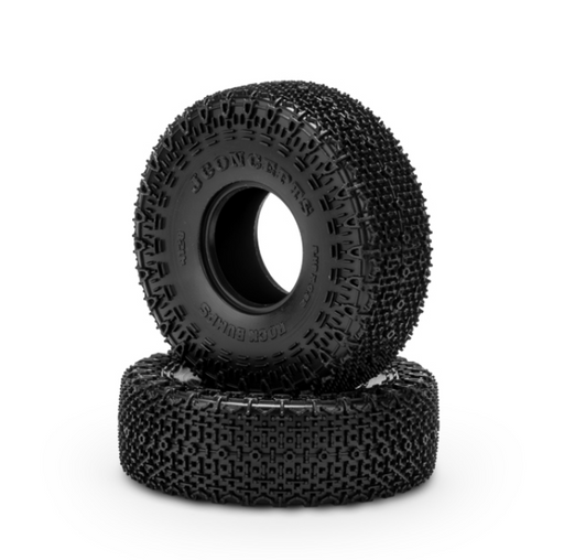 J Concepts 4128-02 Rock Bumps 1.0" Micro Crawler Tires 63mm OD Green 2 Pack