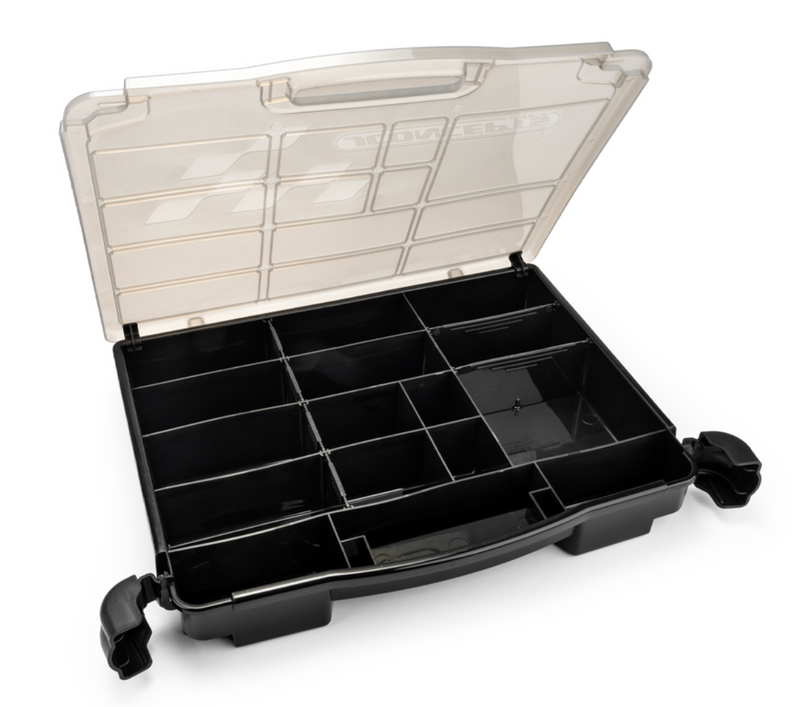 J Concepts 5128-28 Black/Gray Smoke Parts Box