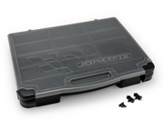 J Concepts 5128-28 Black/Gray Smoke Parts Box