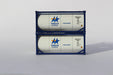 Jacksonville Terminal Co. 205206 TWINSTAR 20′ Standard Tank Container (2 Pack)