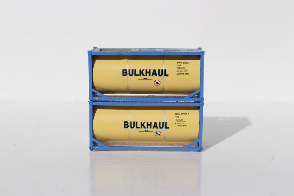 Jacksonville Terminal Co. 205214 BULKHAUL 20′ Standard Tank Container (2 Pack)