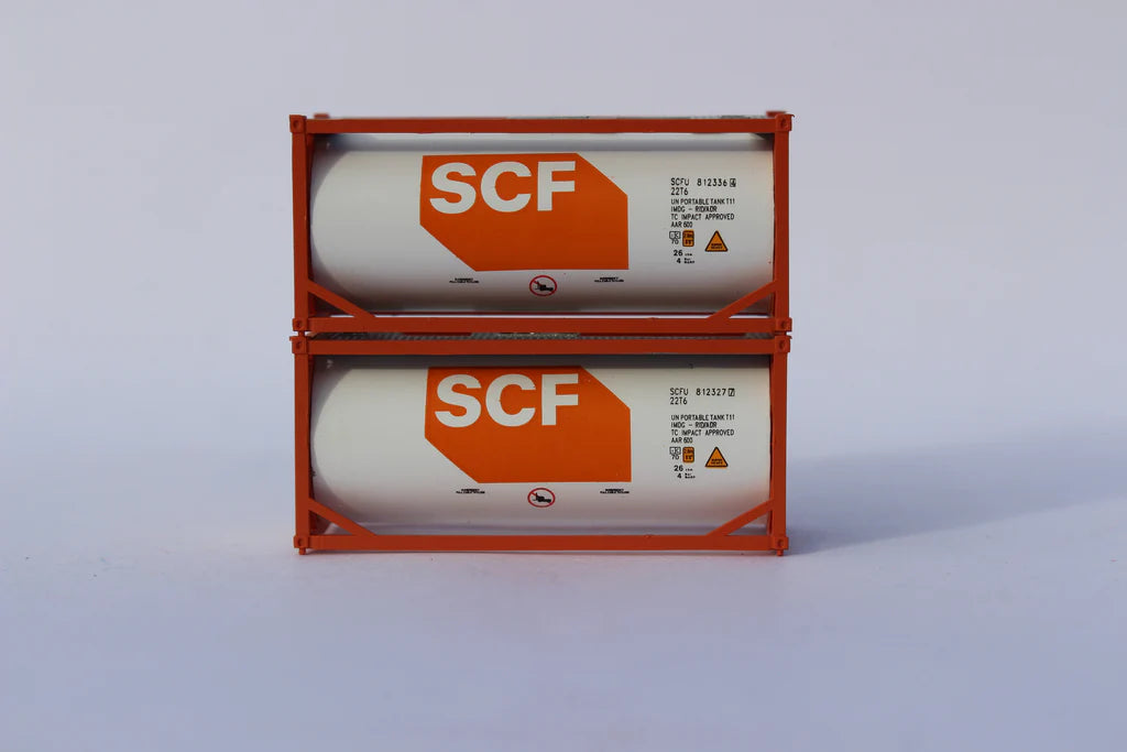 Jacksonville Terminal Co. 205225 SCF 20′ Standard Tank Container (2 Pack)