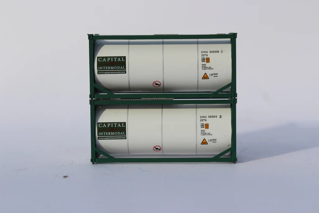 Jacksonville Terminal Co. 205242 CAPITAL 20′ Standard Tank Container (2 Pack)