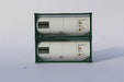Jacksonville Terminal Co. 205242 CAPITAL 20′ Standard Tank Container (2 Pack)