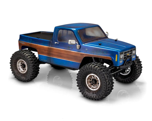 JConcepts 0465 Tucked 1978 Chevy K10 Rock Crawler "Pre-Trimmed" Body for 12.3" Wheelbase (Clear)