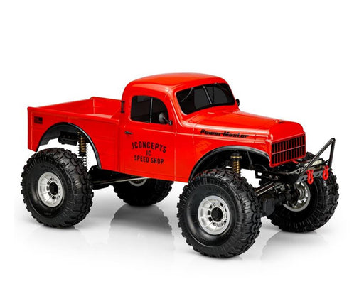 JConcepts 0469 Power Master Scale Rock Crawler Body for 12.3" Wheelbase (Clear)