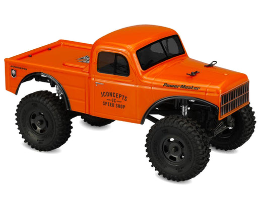 JConcepts 0472 Axial SCX24 Power Master Mini Crawler Body (Clear)