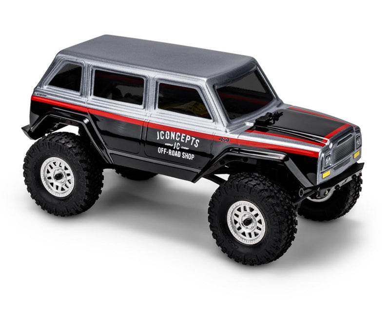 JConcepts 0650 Warneer "Tucked" 1/24 Scale Rock Crawler Body for 5.2" Wheelbase (Clear)
