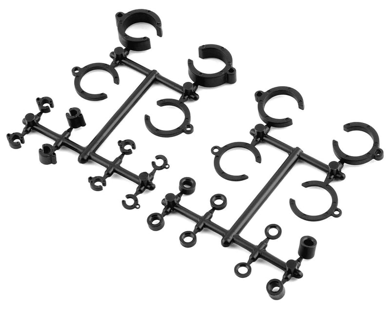 JConcepts 2295B Black Big Bore Shock Limiter Kit for Traxxas 1/10 2WD/4WD (24)