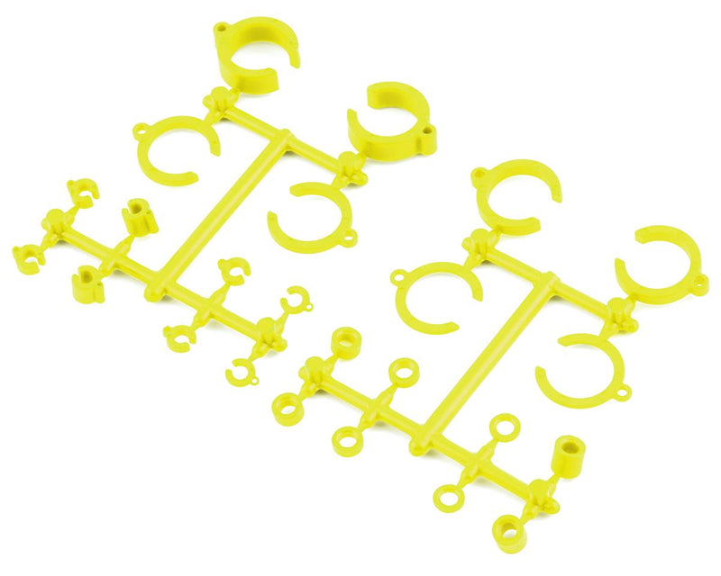 JConcepts 2295Y Yellow Big Bore Shock Limiter Kit for Traxxas 1/10 2WD/4WD (24)