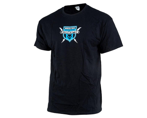 JConcepts 2343L Black Monster Truck Team T-Shirt (L)