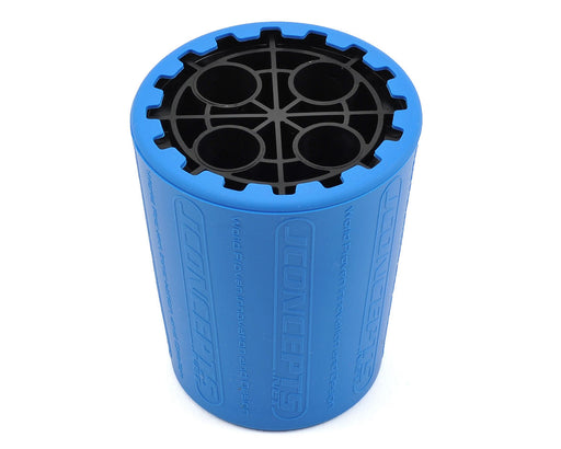 JConcepts 2371B Blue/Black Exo 1/10th 12mm Shock Stand & Cup