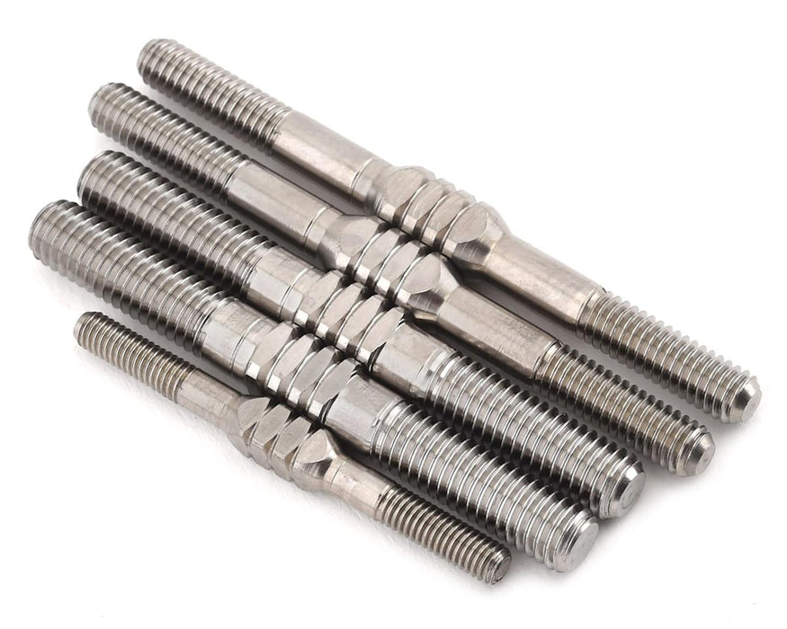 JConcepts 2584T Mugen MBX-8 Fin Titanium Turnbuckle Set (5 Pack)