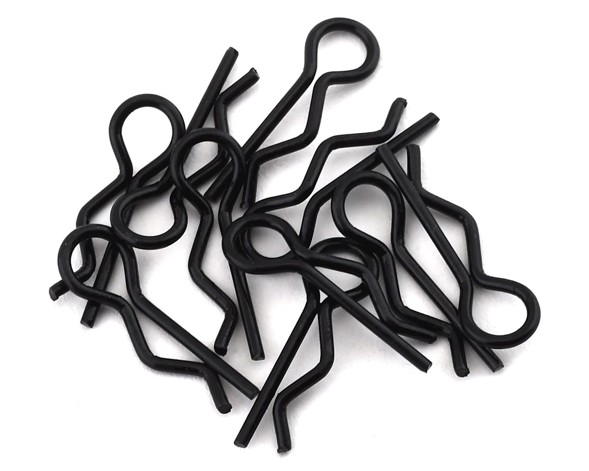 JConcepts 2840B Black Compact Angled Body Clips (10 Pack) — White Rose ...