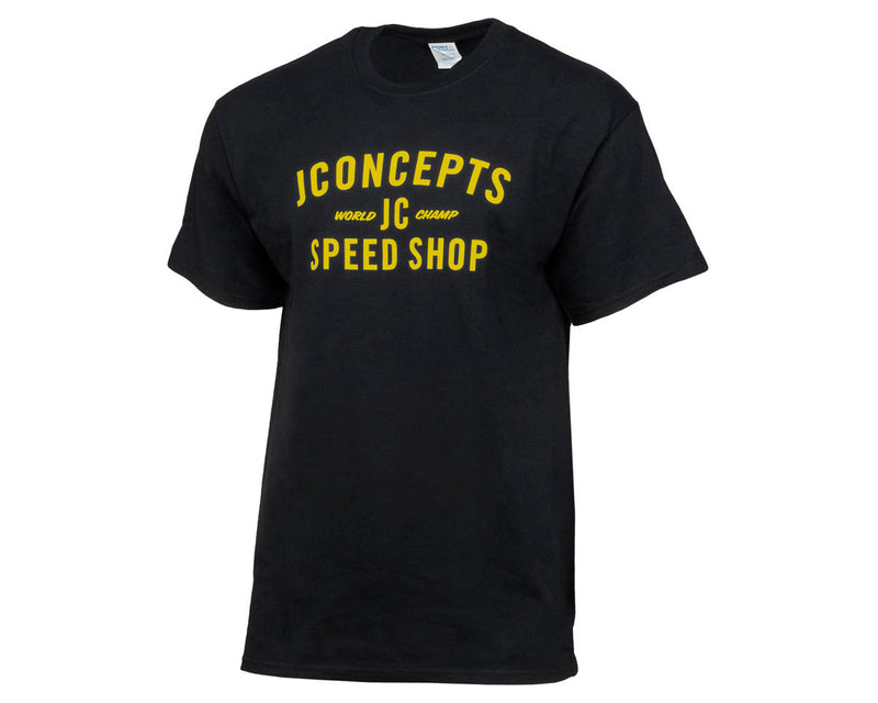 JConcepts 2873XXL Black Speed Shop T-Shirt (2XL)