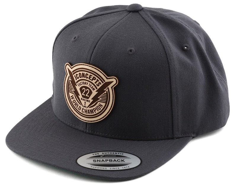 JConcepts 2974G Grey Forward Pursuit 2022 Snapback Flatbill Hat