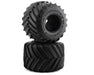 JConcepts 3085-00 Renegades 2.6" Yellow Compound Monster Truck Tires (2 Pack)