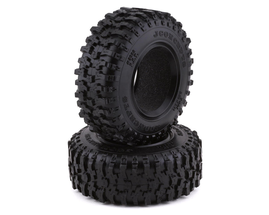 JConcepts 3088-02 Tusk Scale Country 1.9" Class 1 Green Compound Crawler Tires (2 Pack)