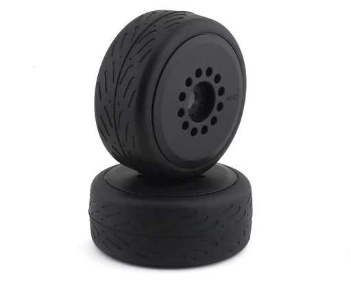 JConcepts 3113-39 Speed Claw Belted Tire Pre-Mounted with Black Cheetah Speed-Run Wheel