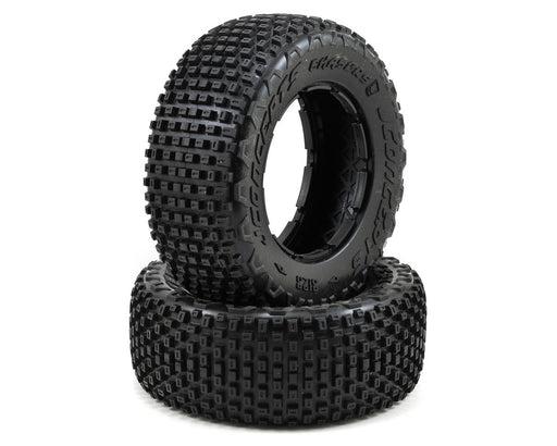 JConcepts 3123-00 Chasers 1/5 Scale Off-Road Yellow Compound Truck Tires (2 Pack - No Foam)
