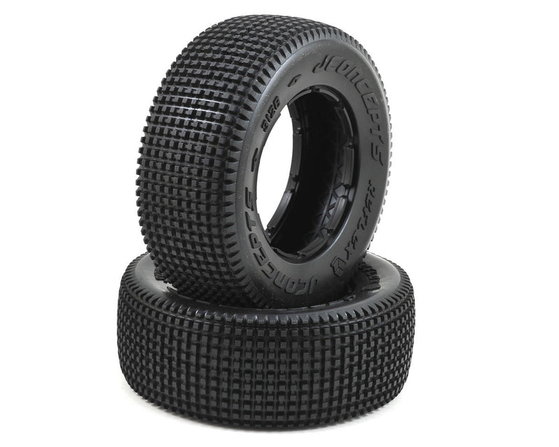 JConcepts 3126-00 Reflex 1/5 Scale Off-Road Truck Yellow Compound Tires (2 Pack - No Foam)