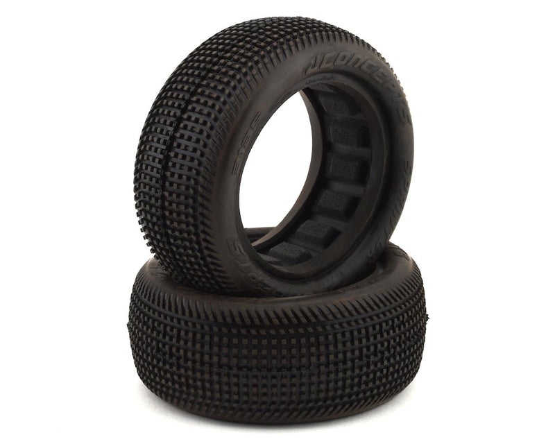 JConcepts 3135-R2 Sprinter 2.2" 4WD 1/10 Front R2 Compound Buggy Dirt Oval Tires (2 Pack)