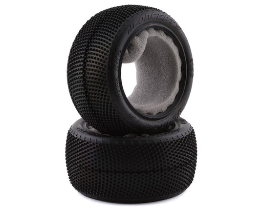 JConcepts 3152-010 Fuzz Bite LP 2.2" Rear Buggy Carpet Pink Compound Tires (2 Pack)