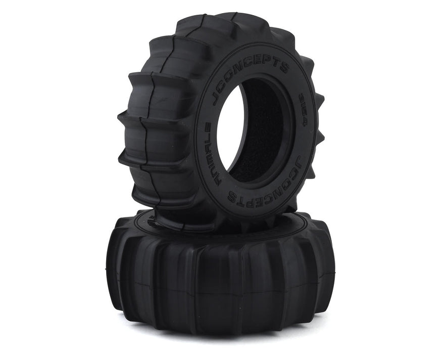 JConcepts 3154-00 Animal Yellow Compound Short Course Tires (2 Pack)