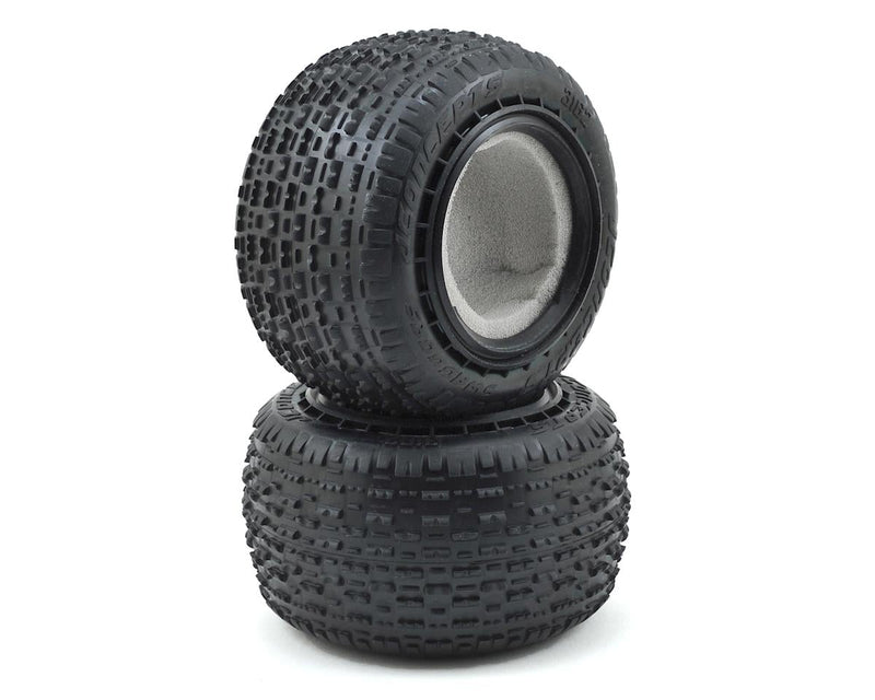 JConcepts 3162-010 Swaggers 2.2" Stadium Truck Pink Compound Carpet Tires (2 Pack)