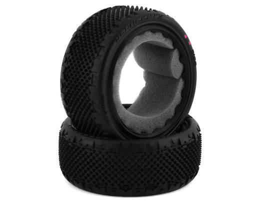 JConcepts 3182-010 Pin Swag 2.2" 4WD Buggy Front Pink Compound Carpet Tires (2 Pack)