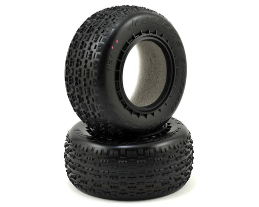 JConcepts 3187-010 Swaggers Short Course Front Pink Compound Carpet Tires (2 Pack)