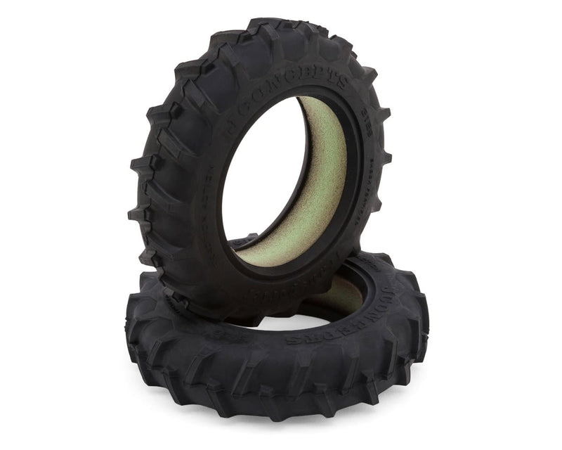 JConcepts 3189-010 Transporter Monster Truck Pink Compound Display Tires (2 Pack)