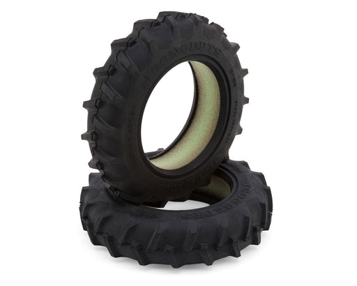 JConcepts 3189-010 Transporter Monster Truck Pink Compound Display Tires (2 Pack)