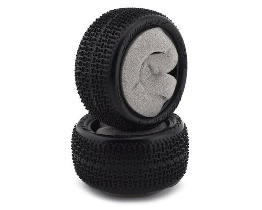 JConcepts 3190-010 Twin Pins 2.2" Rear Buggy Pink Compound Carpet Tires (2 Pack)