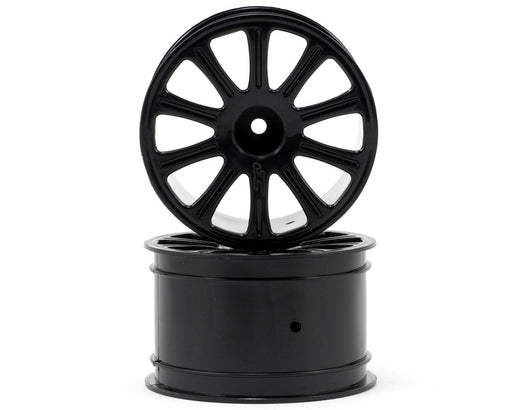 JConcepts 3333B Black 2.2 Rulux Wheel for Traxxas 1/16 E-Revo (2 Pack)
