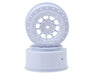 JConcepts 3352W White 12mm Hex Hazard Short Course Wheels fits TEN-SCTE (2 Pack)