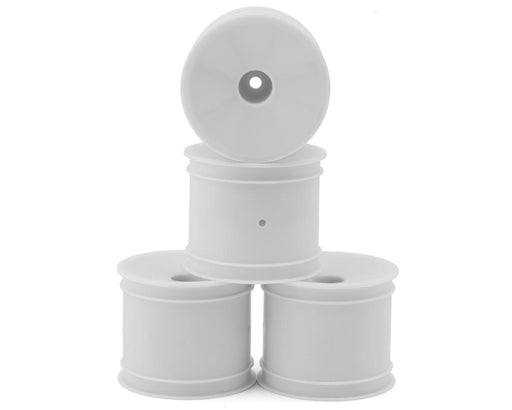 JConcepts 3354W White 12mm Hex Mono 1/10 Stadium Truck Wheel fits T6.1 (4 Pack)