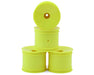 JConcepts 3354Y Yellow 12mm Hex Mono 1/10 Stadium Truck Wheel fits T6.1 (4 Pack)
