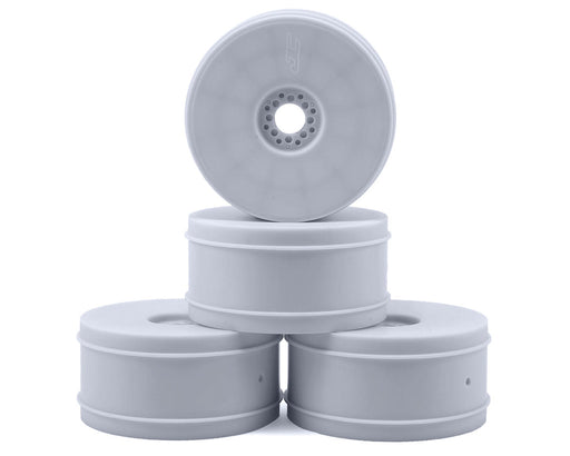JConcepts 3357W White Bullet 83mm 1/8th Buggy Wheel (4 Pack)