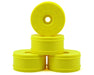 JConcepts 3357Y Yellow Bullet 83mm 1/8th Buggy Wheel (4 Pack)