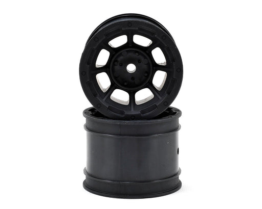 JConcepts 3359B Black Hazard 1.7" RC10 Rear Wheel (2 Pack)