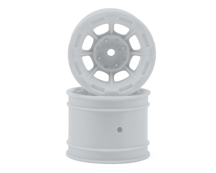JConcepts 3359W White Hazard 1.7" RC10 Rear Wheel (2 Pack)