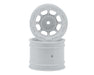 JConcepts 3359W White Hazard 1.7" RC10 Rear Wheel (2 Pack)