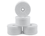 JConcepts 3369W White Bullet 4.0" Standard Offset 1/8 Truck Wheels (4 Pack)